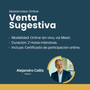 Masterclass Online: Venta Sugestiva